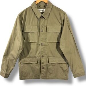 Line of Trade Field Utility Jacket Shacket Green Medium Cotton Men's Medium